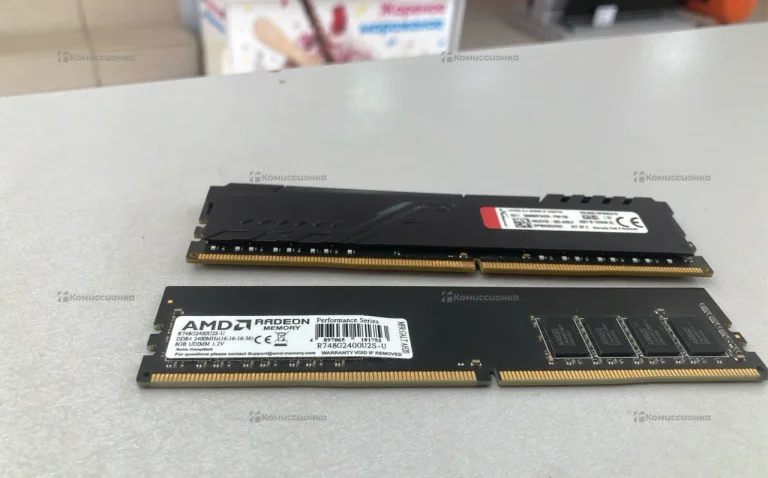 Оперативная память HyperX fury ddr4 2666мгц + AMD
