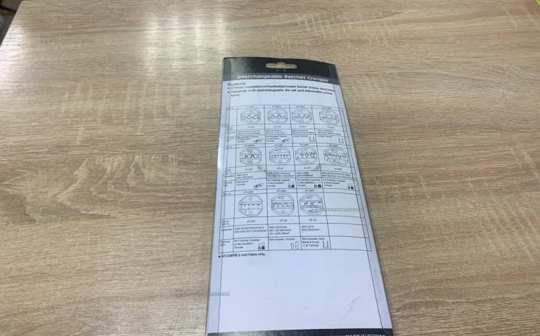 Ratchet crimping tool ht 236n