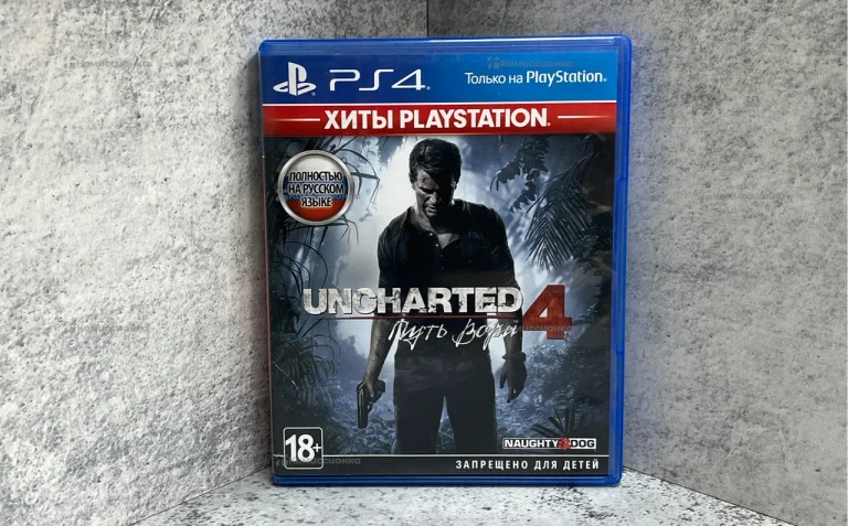 PS4 Диск Uncharted 4