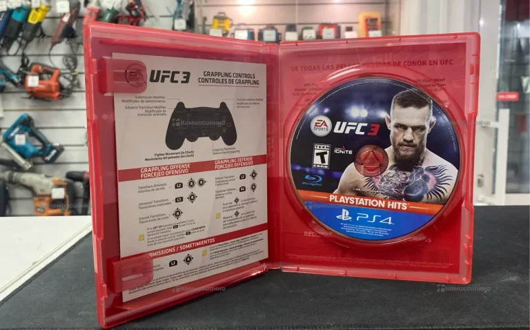 PS4. Диск UFC 3