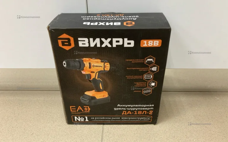 Шуруповерт ВИХРЬ ДА-18Л-2