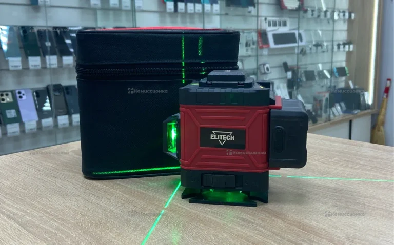 Уровень лазерный Elitech ПЛ 12Л-ЗЕЛ