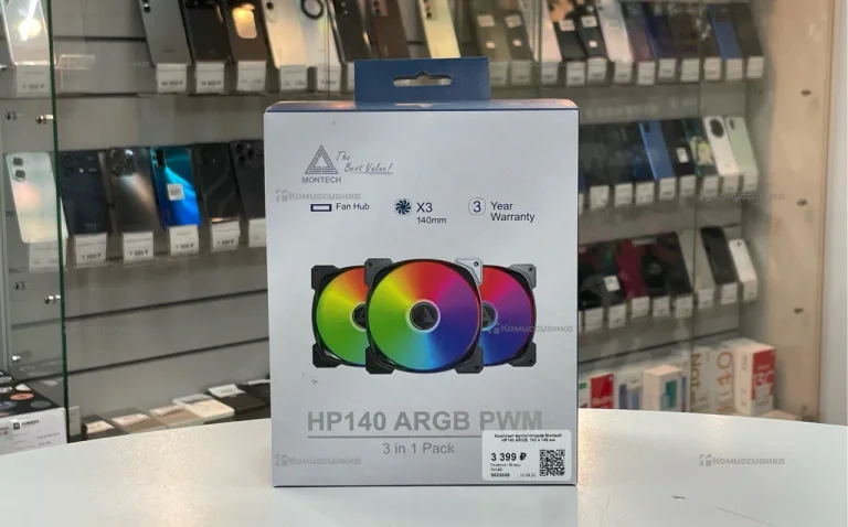 Комплект вентиляторов Montech HP140 RGB