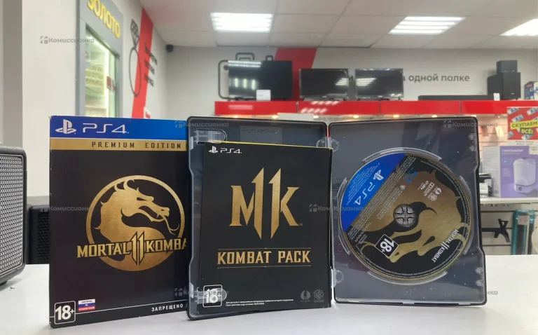 диск для ps4 mortal kombat 11