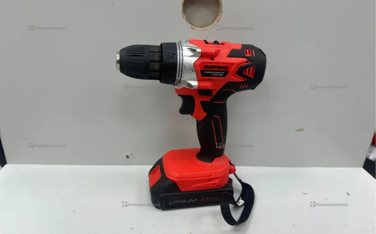 Аккумуляторная дрель шуруповерт ДША-02-2021/2/Li