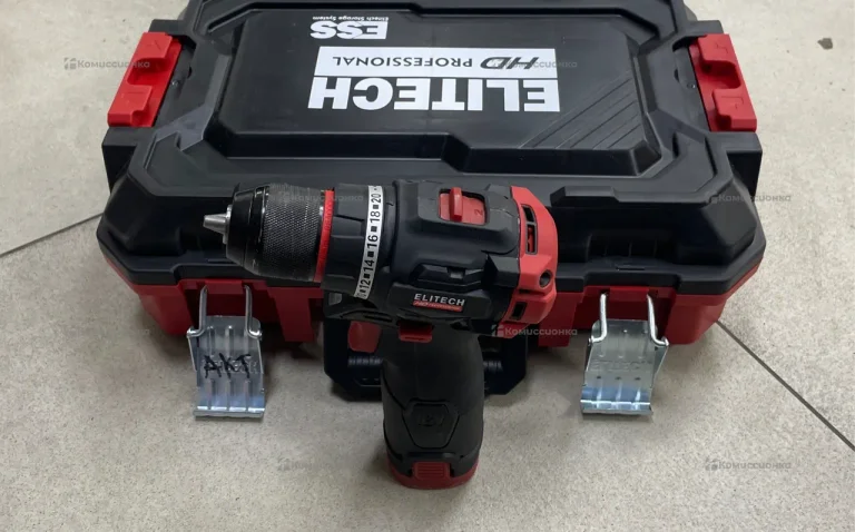 Дрель шуруповерт elitech CD16L2