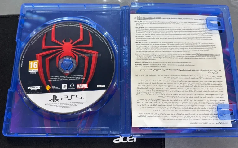 PS5.диск spider man