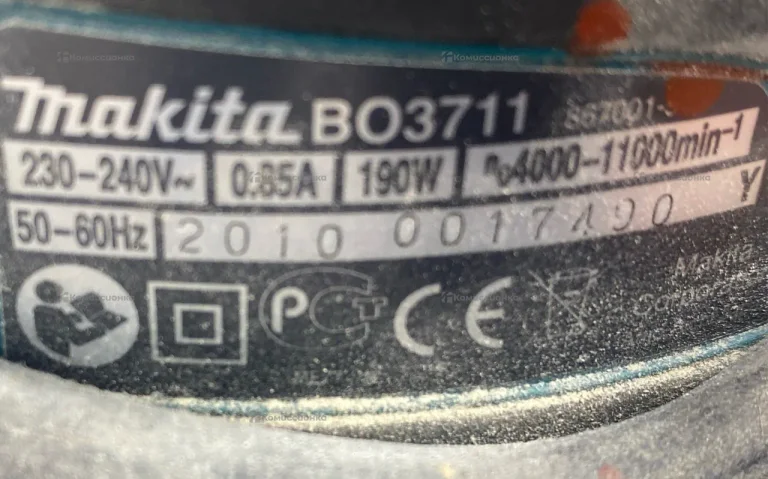 Плоскошлифовальная машина makita BO3711