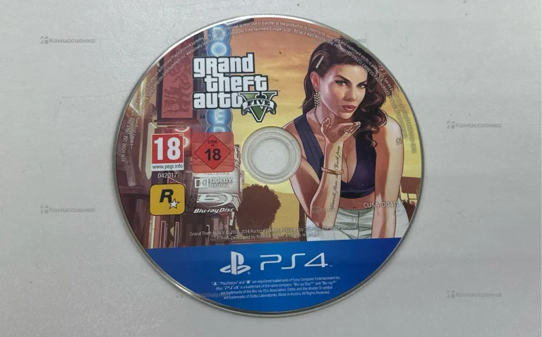 Диск GTA V PS 4