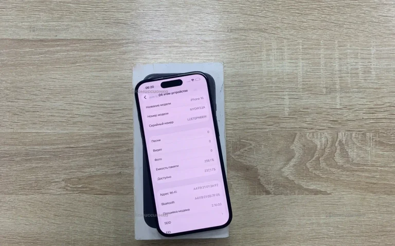 Apple iPhone 16 256 ГБ