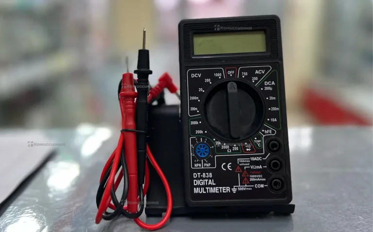 мультиметр DT838