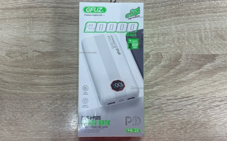 power bank gfuz pb20  20 000