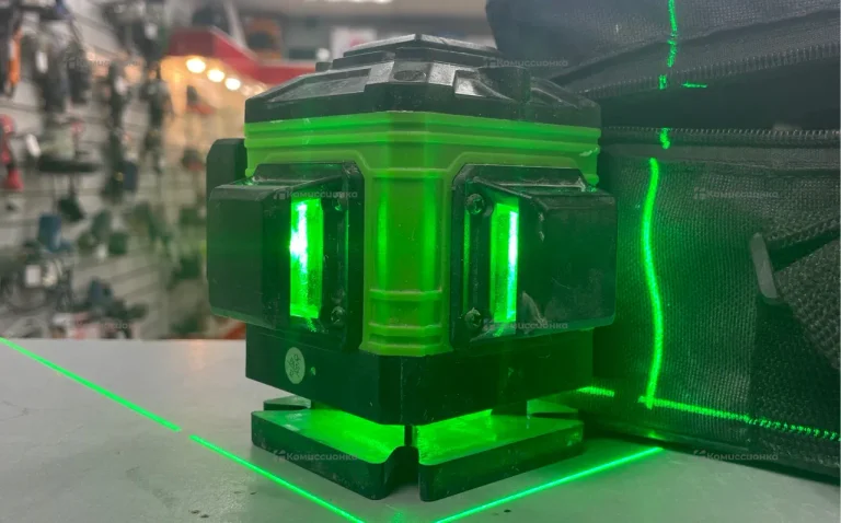 Лазерный уровень PABK зелёный 360