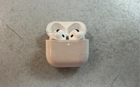 Наушники белые копия