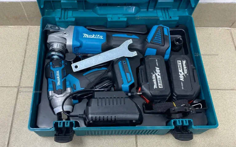 Набор 2в1 Гайковерт/ Болгарка makita реп ..