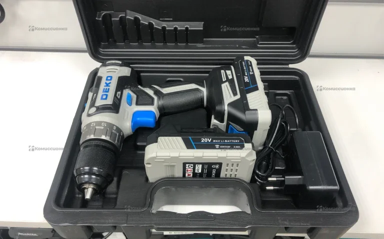 дрель шуруповерт 20v