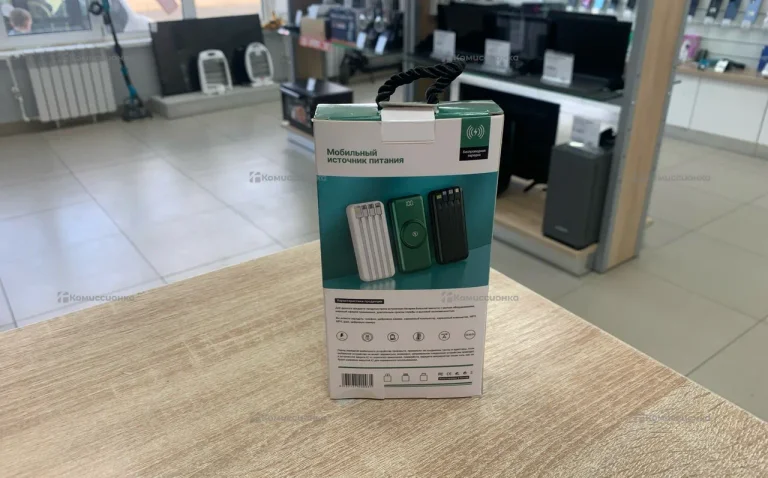Power Bank 20000mah с беспроводной зарядкой