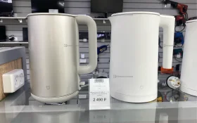 Купить Чайник Xiaomi Mi Kettle S1, 1.7L (MJDSH07YM) CN (белый, серебро) б/у , в Челябинск Цена:2490рублей