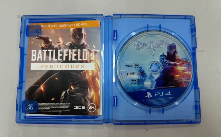 PS4. Диск Battlefield V