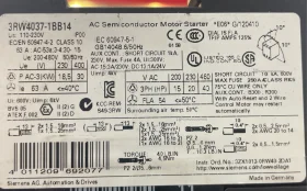 Устройство плавного пуска Siemens 3RW4037