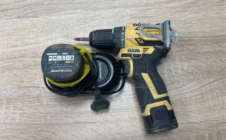 Шуруповерт Hanskonner Hcd1645blc