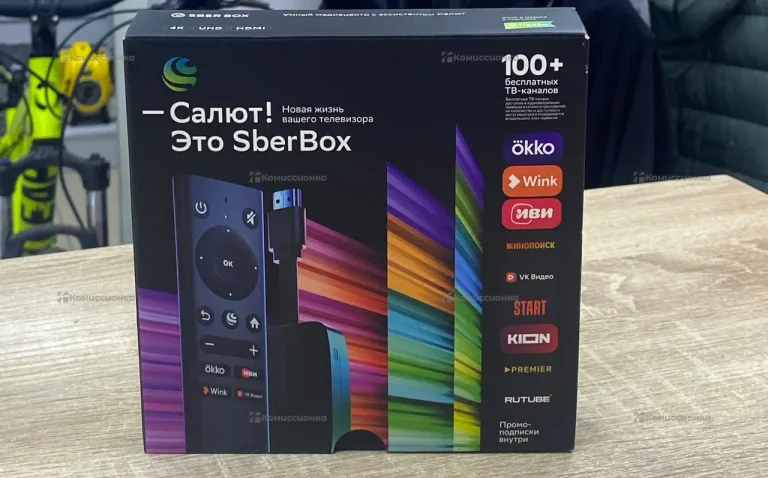 Тв приставка sberbox