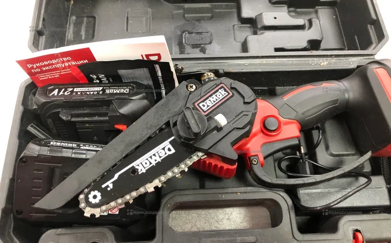 Аккумуляторная цепная пила DeMak bls 001
