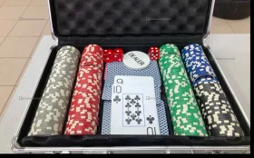 Купить Покерный набор 200 фишек б/у , в Саратов Цена:1500рублей