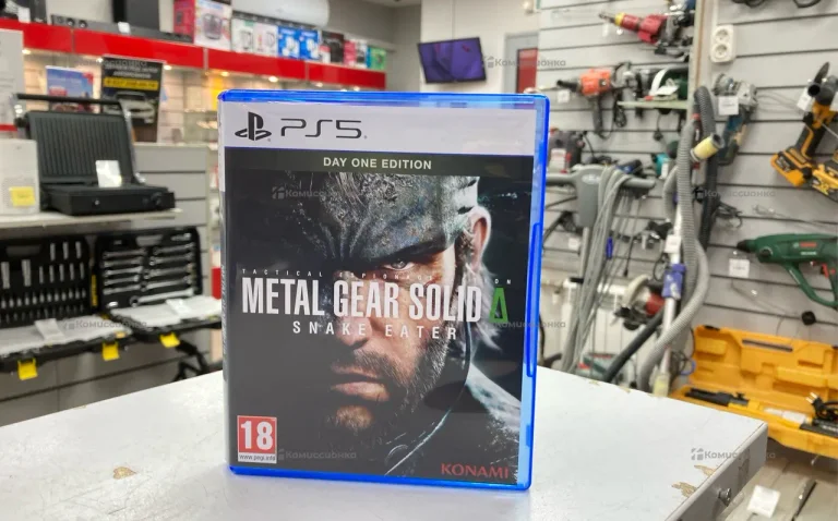 диск для Ps5 Metal Gear Solid snake eater