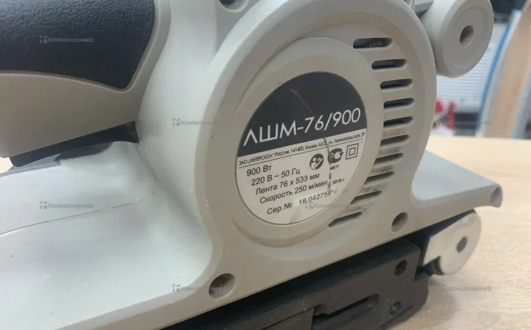 Ленточная шлифмашина Интерскол ЛШМ-76/900