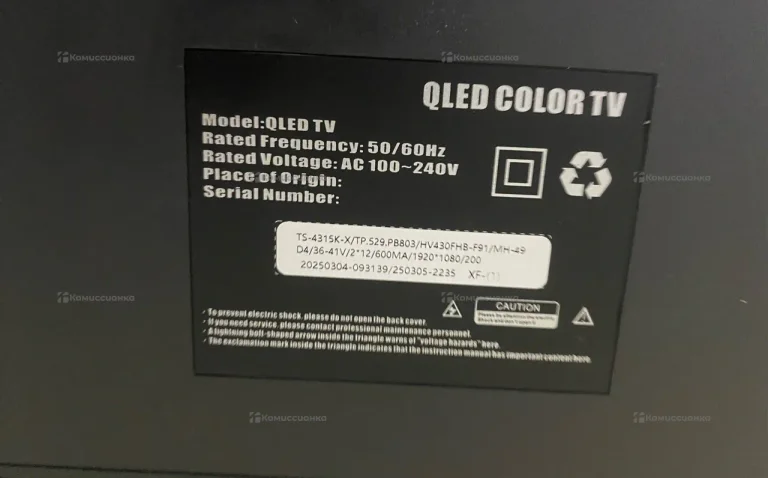 Телевизор Smart TV 43. .