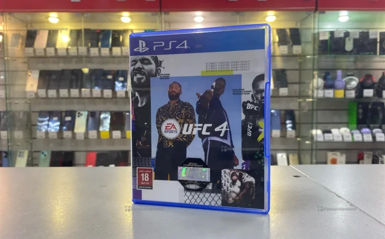 PS4. Диск ufc 4