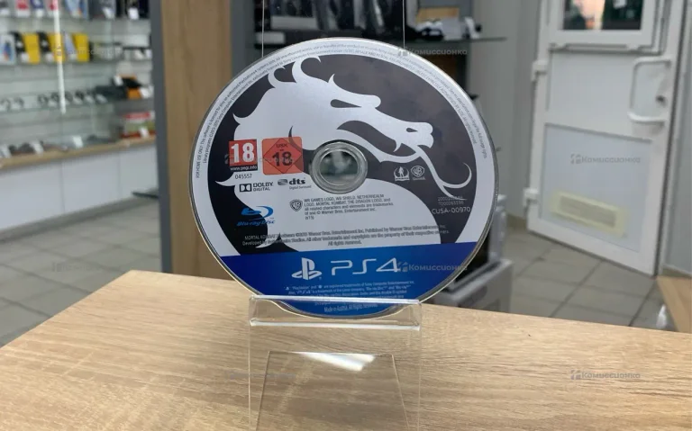 диск PS4 Mortal Kombat x