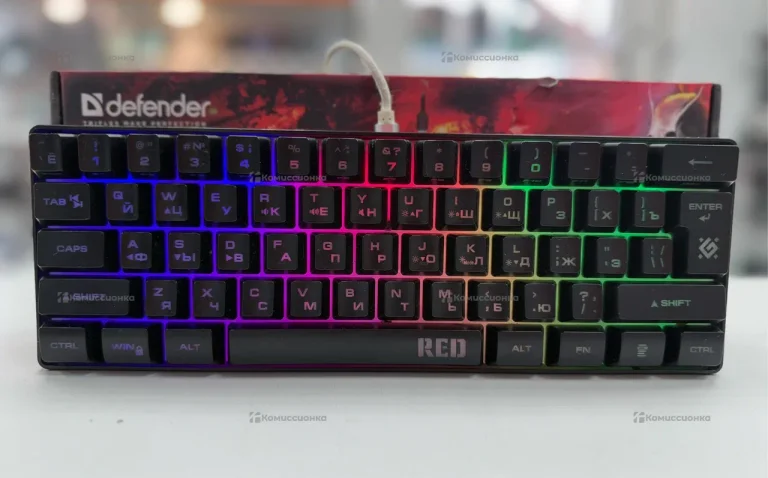Клавиатура Defender Red