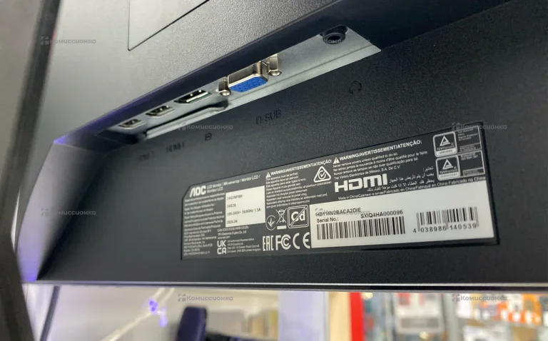 Монитор AOC GAMING 24G2SPU/BK