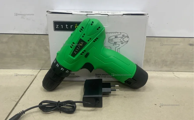 Дрель-шуруповерт аккумуляторная Zitrek Green 12-Li