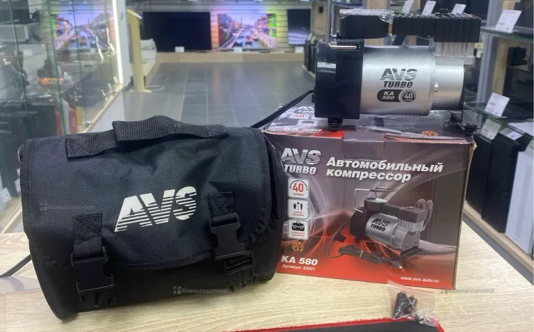 Автомобильный компрессор AVS TURBO