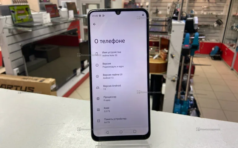 Realme Note 50 3/64 ГБ