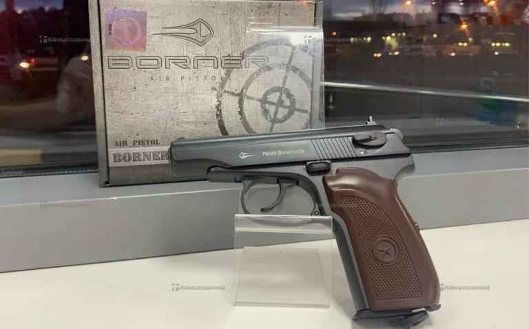 Пистолет пневматический Blowback pm49