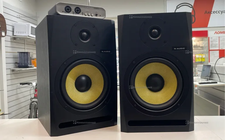 Мониторы M-Audio M8+Звуковая карта m-audio