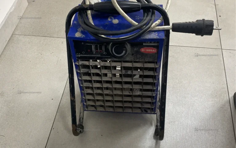 Тепловая пушка синяя