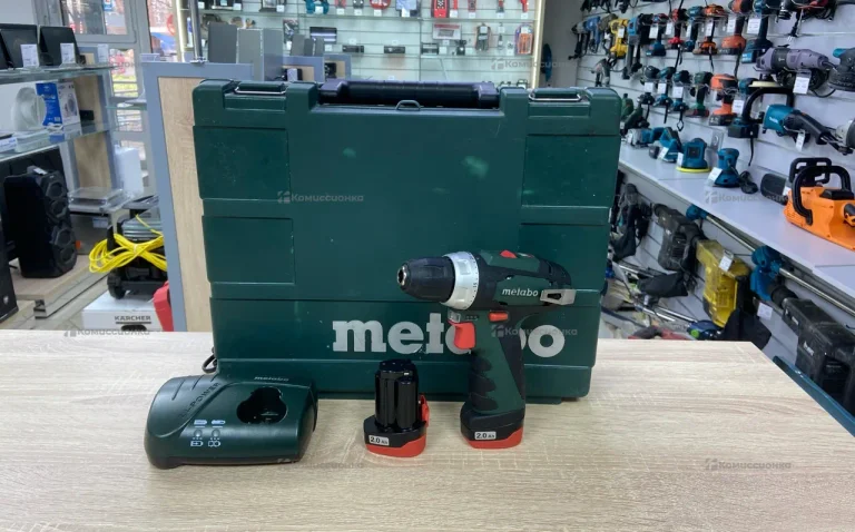 Дрель Шуруповерт Metabo PowerMaxx BS 10.8V