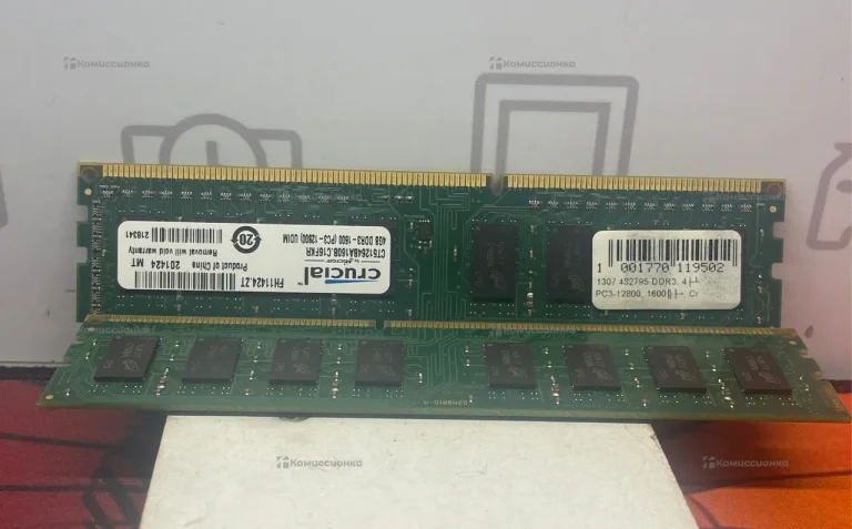 Оперативная память Crucial 2x4gb ddr3