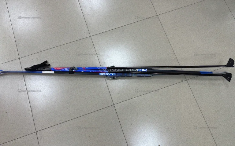 Лыжи Active A3 Brados 185 см + палки Tempus