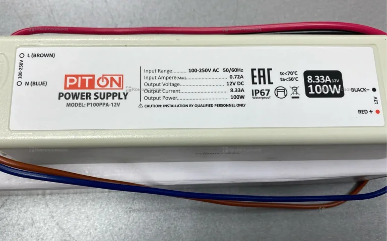 Блок питания Piton 100W+модуль светодиодный ELF S