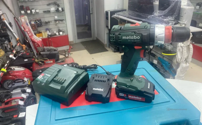 Аккумуляторный дрель шуроповерт Metabo Bs 18 L