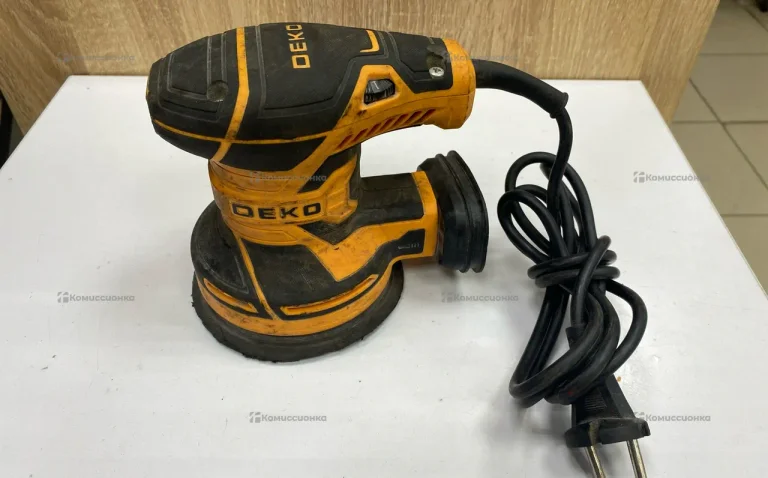 Эксцентриковая шлифмашина сетевая DEKO DKG400-125