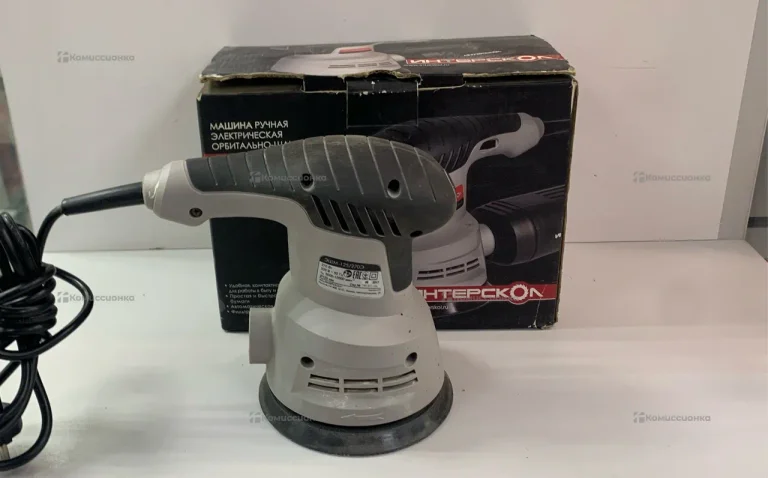 Эксцентриковая шлифмашина Интерскол ЭШМ-125/270Э