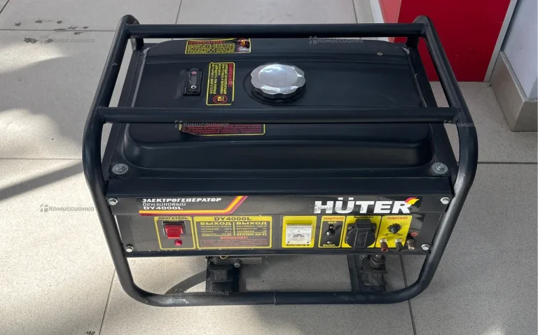 Газо-бензиновая электростанция Huter DY4000L