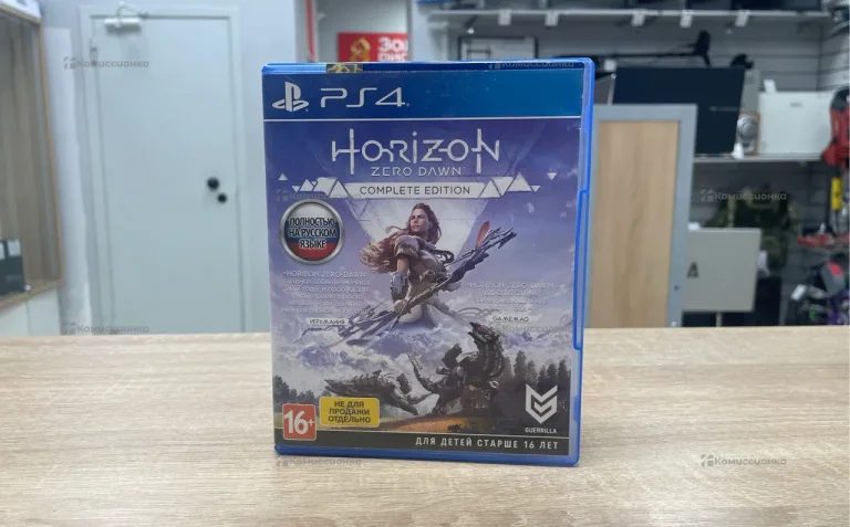 PS4. Диск Horizon Zero Dawn.